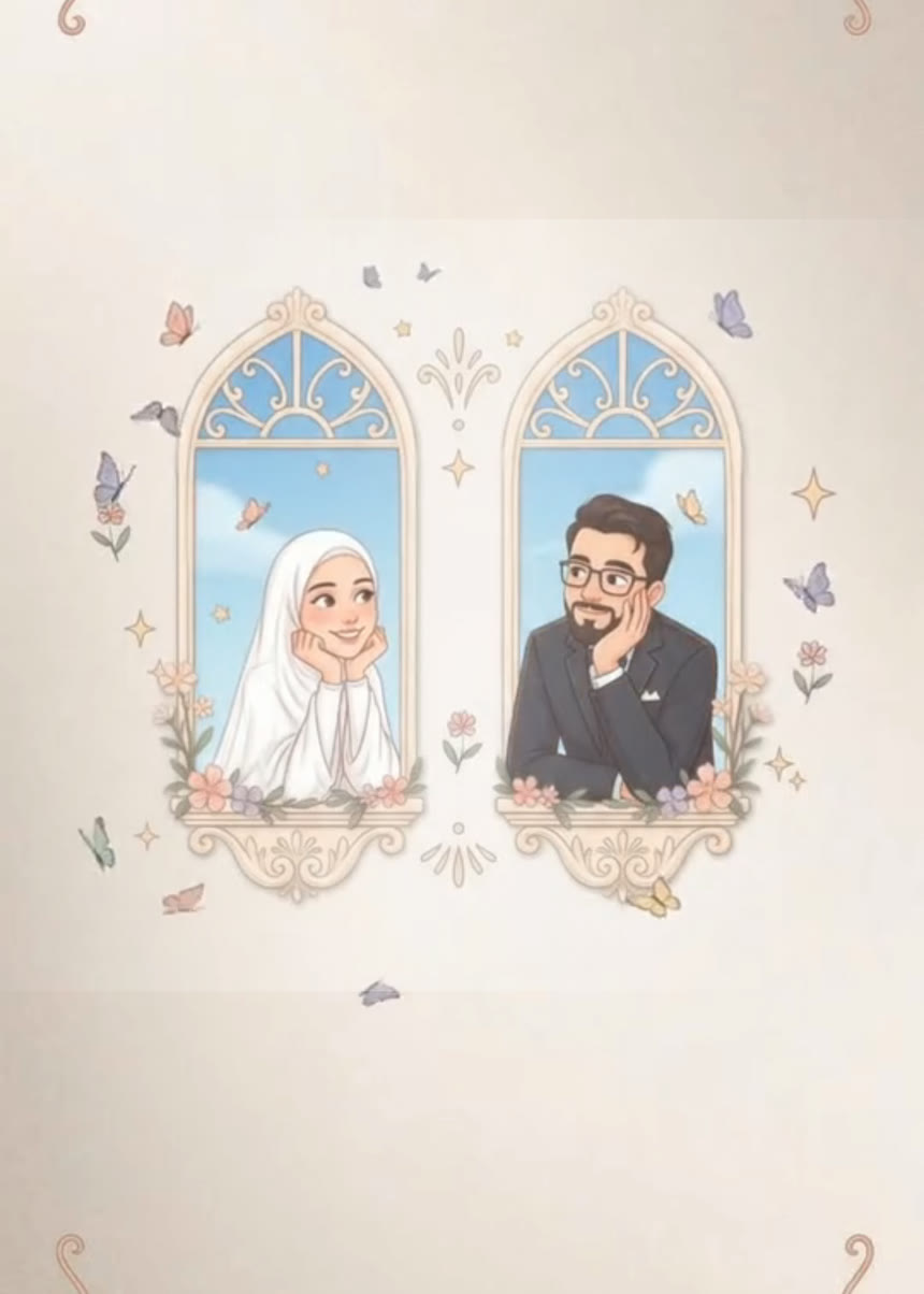 دعوة زفاف · شبّاك
